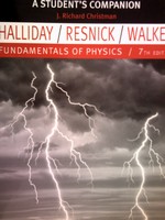 (image for) Fundamentals of Physics 7e Student's Companion (P)