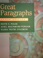 (image for) Great Paragraphs 2nd Edition (P) by Folse, Muchmore-Vokoun,