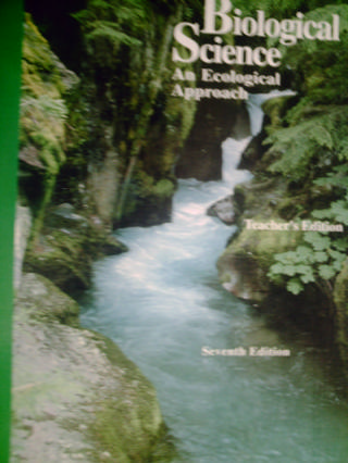 (image for) BSCS Biological Science An Ecological Approach 7e TE (TE)(H)