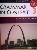 (image for) Grammar in Context 3 3rd Edition (Pk) by Sandra N Elbaum