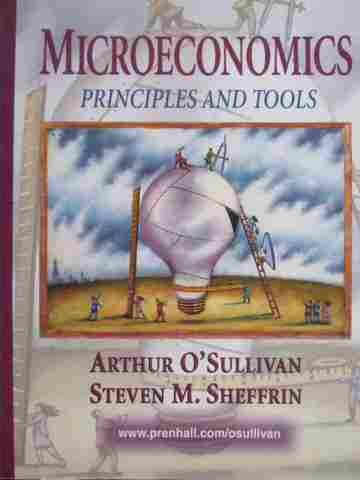 (image for) Microeconomics Principles & Tools (P) by O'Sullivan & Sheffrin