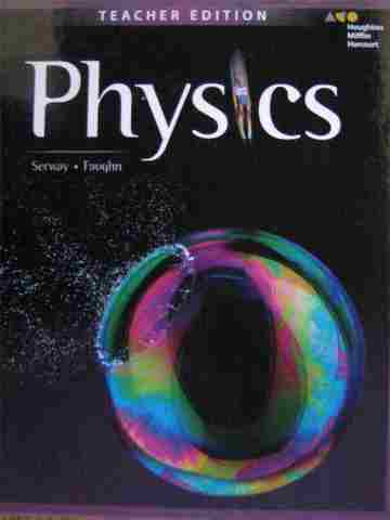 (image for) HMH Physics TE (TE)(H) by Raymond A Serway & Jerry S Faughn