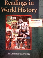 (image for) Readings in World History (P)
