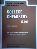 (image for) Theory & Problems of College Chemistry 6e (P) by Rosenberg