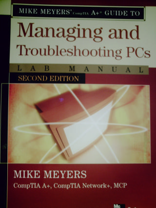 (image for) Managing & Troubleshooting PCs 2e Lab Manual (P) by Meyers,