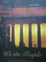 (image for) We the People A Concise Introduction to American Politics 4e (P) by Patterson