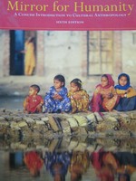 (image for) Mirror for Humanity 6th Edition (P) by Conrad Phillip Kottak