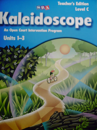 (image for) SRA Kaleidoscope C TE Units 1-3 (TE)(Spiral) by Bereiter,