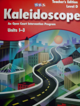 (image for) SRA Kaleidoscope D TE Units 1-3 (TE)(Spiral) by Bereiter,