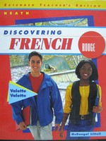 (image for) Discovering French Rouge Extended TE (TE)(H) by Valette,