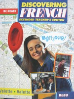 (image for) Discovering French Bleu Extended TE (TE)(H) by Valette & Valette