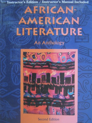(image for) African-American Literature An Anthology 2nd Edition IE (TE)(P)