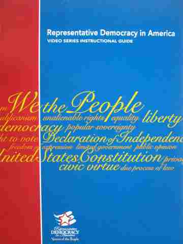 (image for) Representative Democracy in America Video Series Instructional Guide (TE)(P)