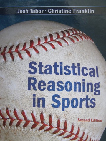 (image for) Statistical Reasoning in Sports 2nd Edition (H) by Tabor,