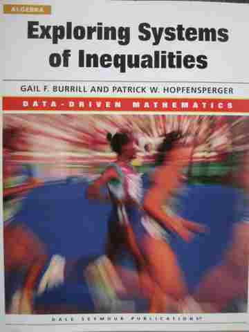 (image for) Data-Driven Mathematics Exploring Systems of Inequalities (P) by Burrill,