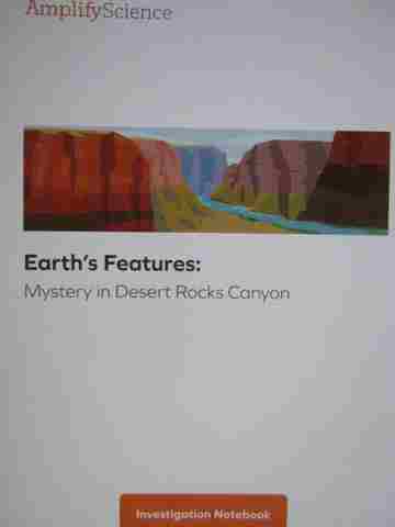 (image for) Amplify Science 4 Earth's Features Investigation Notebook (P)