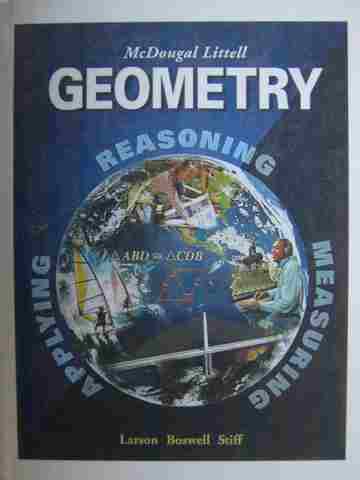 (image for) Geometry Measuring Reasoning Applying (H) by Larson, Boswell, Stiff