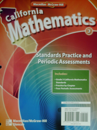 (image for) Mastering the California Mathematics Standards 3 (CA)(P)