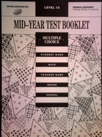 (image for) Spotlight on Literacy 4 Mid-Year Test Booklet (P)