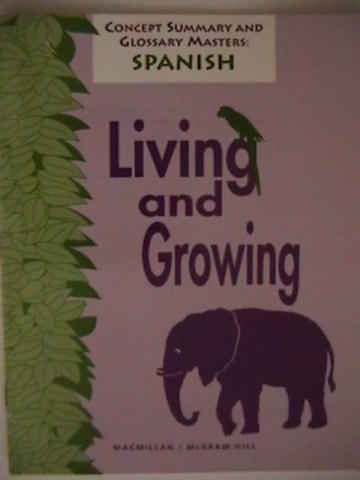 (image for) Science Turns Minds On Living & Growing Concept Summary (P)