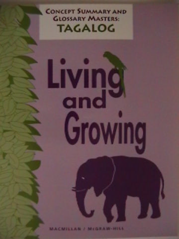 (image for) Science Turns Minds On Living & Growing Concept Summary (P)