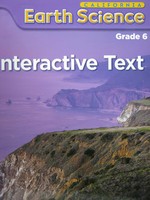 (image for) California Earth Science 6 Interactive Text (CA)(P)