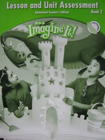 (image for) SRA Imagine It! 2 Lesson & Unit Assessment Book 2 ATE (CA)(P)
