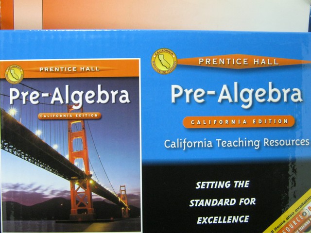 (image for) Pre-Algebra Tools for a Changing World TR (CA)(TE)(PK) - Click Image to Close