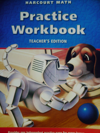 (image for) Harcourt Math 3 Practice Workbook TE (CA)(TE)(P)