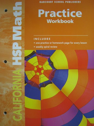 (image for) California HSP Math 5 Practice Workbook (CA)(P)