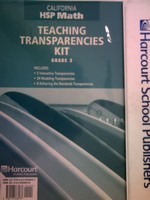 (image for) California HSP Math 3 Teaching Transparencies Kit (Binder)