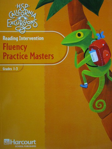(image for) California Excursions Grades 1-3 Fluency Practice (CA)(P)