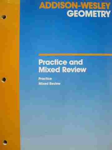 (image for) Addison-Wesley Geometry Practice & Mixed Review (P)