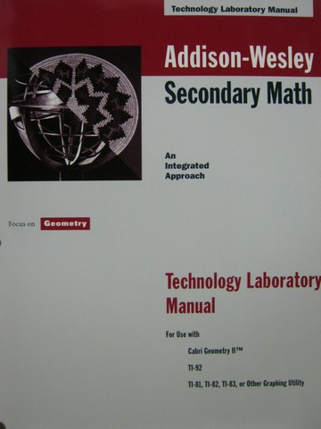 (image for) Focus on Geometry Technology Lab Manual (P) by Duren