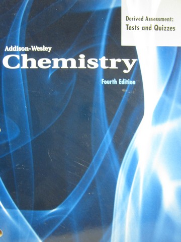 (image for) Chemistry 4th Edition Derived Assessment (P)