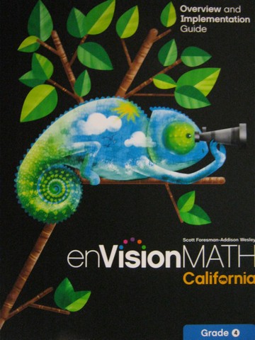 (image for) enVision Math California 4 Overview & Implementation (Spiral)