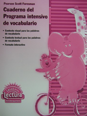(image for) Calle de la Lectura K Cuaderno del Programa intensivo de Voc (P)