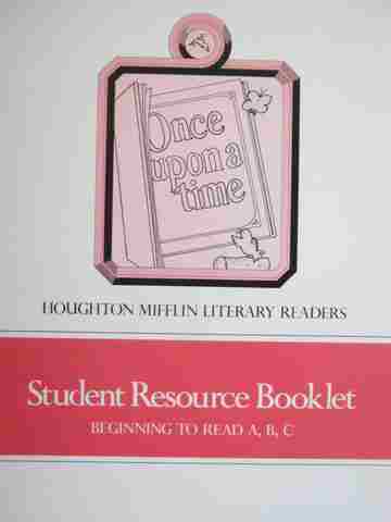 (image for) Literary Readers Begining to Read ABC Student Resource Book (P)