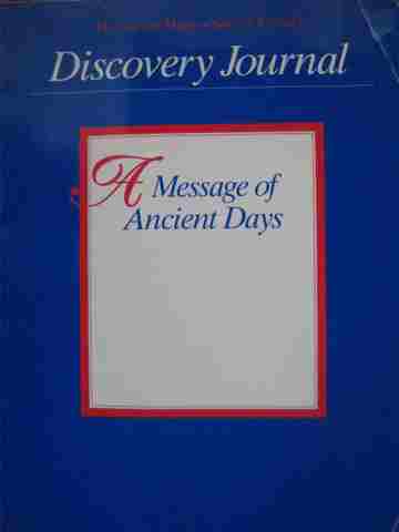 (image for) A Message of Ancient Days 6 Discovery Journal (P)