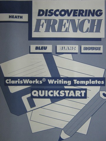 (image for) Discovering French ClarisWorks Writing Templates QS (P)