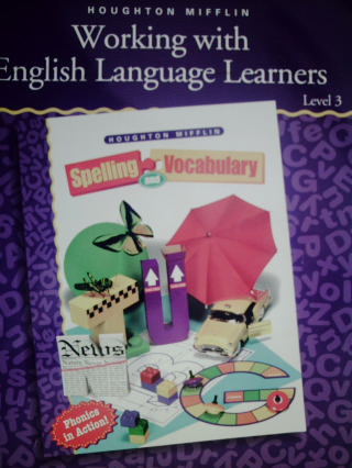 (image for) Spelling & Vocabulary 3 Working with ELL (P)