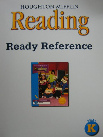(image for) Reading K Medallion Edition Ready Reference (CA)(Spiral)
