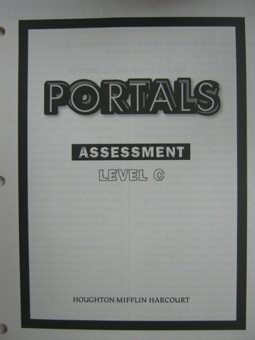 (image for) Portals to Reading C Assessment (P)