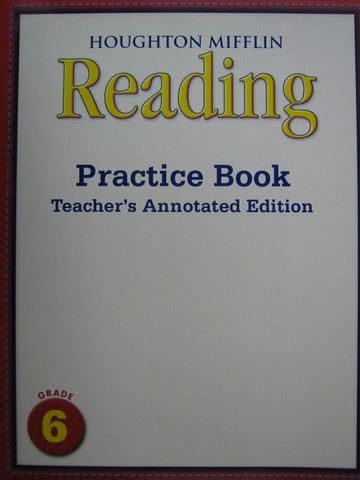 (image for) Reading 6 Practice Book TAE (TE)(P)
