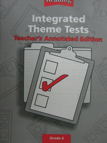 (image for) Reading 6 Integrated Theme Tests TAE (TE)(P)