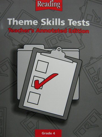 (image for) Reading 4 Theme Skills Tests TAE (TE)(P)