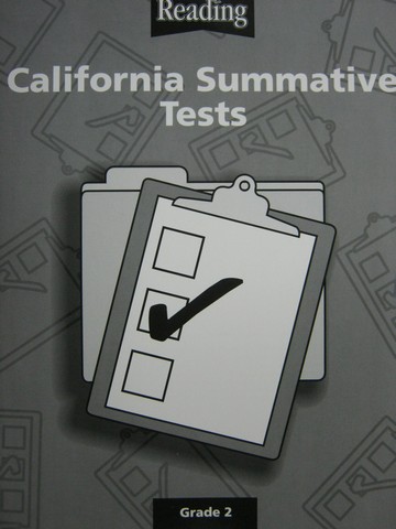 (image for) Reading 2 California Summative Tests BLM (CA)(P)