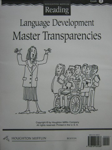(image for) HM Reading 2 Language Development Master Transparencies (Pk)