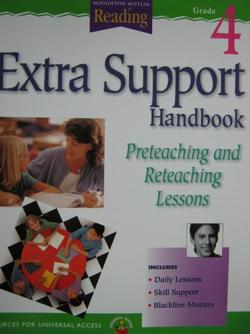 (image for) Reading 4 Extra Support Handbook Preteaching & Reteaching (P)