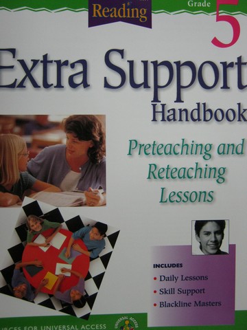 (image for) Reading 5 Extra Support Handbook Preteaching & Reteaching (P)